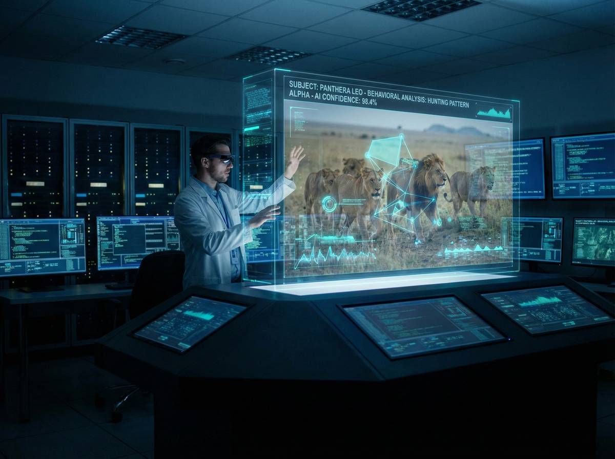 草莓视频AI动物动作分析与视频剪辑